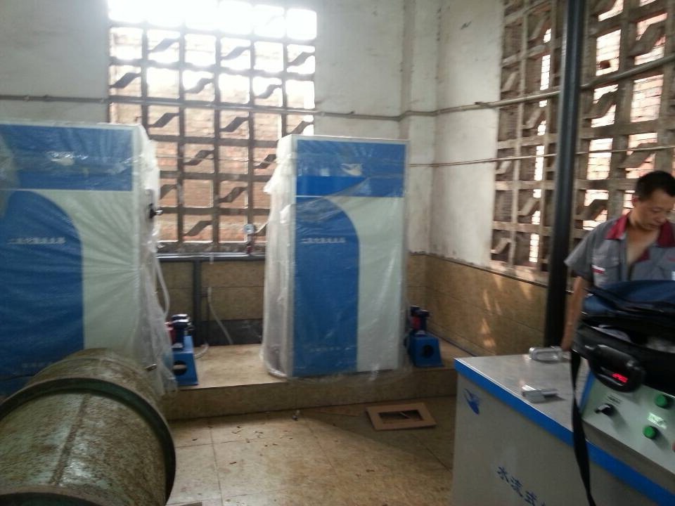 歐泰華二氧化氯發生器安裝現場 歐泰華二氧化氯發生器安裝現場